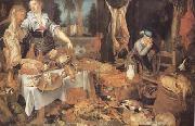 Frans Snyders, Pieter cornelisz van ryck Kitchen Scene (mk14)
